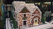 Art You Can Eat: Gingerbread House Display is Back