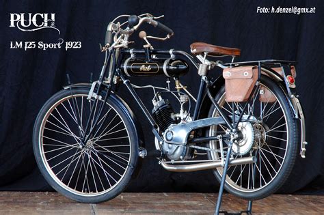 Puch 125 Lm Sport 1923 Classic Bikes Antique Motorcycles Puch