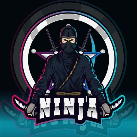 Premium Vector Ninja Mascot Logo Design