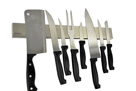 magnetic knife holder strip knives kitchen steel stainless block bar inch blocks magnets amazon guide