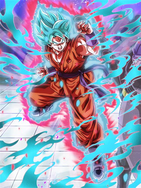 Heavenly Blitzkrieg Super Saiyan God Ss Goku Db Dokfanbattle Wiki