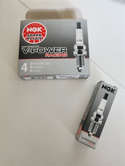 Ngk 6596 V Power Racing Spark Plugs R5671a 11 6596 Set Of 8 Plugs Ebay