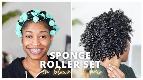The Best Sponge Roller Set For Natural Hair Youtube