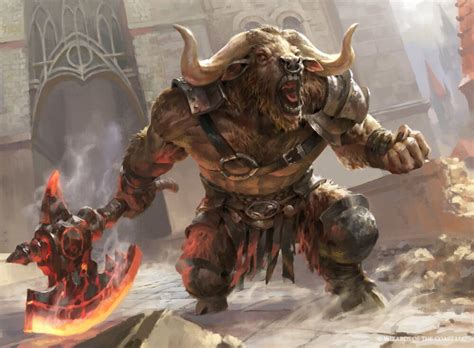 Minotaur 5e Race Guides For Dungeons And Dragons 5th Edition Arcane Eye