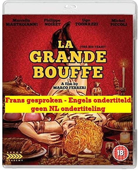 La Grande Bouffe Dual Format Blu Ray Dvd English Subtitled Blu