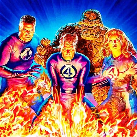 Alex Rosss Fantastic 4 Fantastic Four Comics Fantastic Four Movie