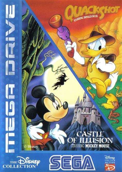 The Disney Collection Quackshot Starring Donald Duck And Castle Of