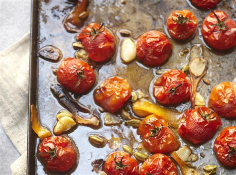 Roasted Cherry Tomatoes With Orange And Cardamom