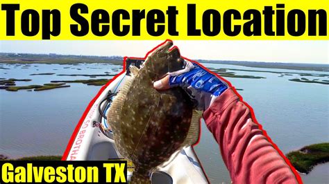 Flounder Fishing Top Secret Location Galveston Texas Youtube