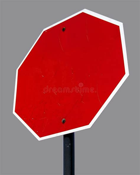 Blank Octagon Street Sign Stock Photo Image Of Traffic 2499898