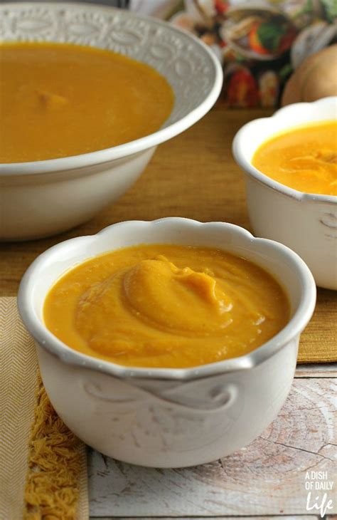 Easy Butternut Squash Soup Recipe A Dish Of Daily Life
