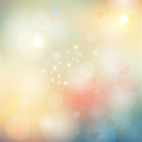 Abstract Blurred Bokeh Lights Soft Color Background 599303 Vector Art