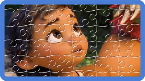 Moana Disney Jigsaw Puzzles Baby Moana Chosen By The Sea Maui Restoring Te Fiti S Heart