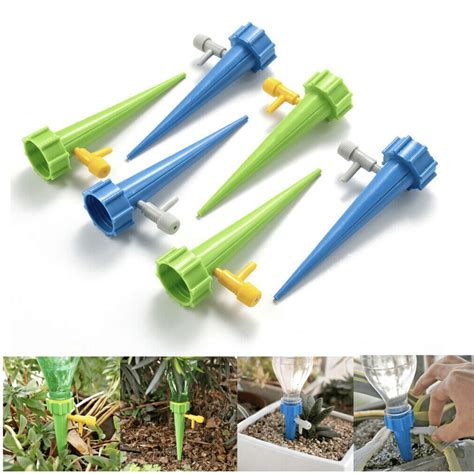 Sywan 12 Packs Self Watering Spikes Adjustable Plant Watering Spikes