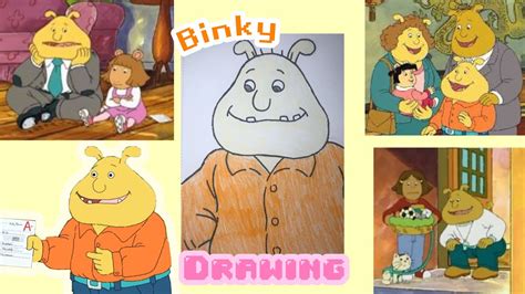 Arthur Series Binky Barnes Drawing Youtube