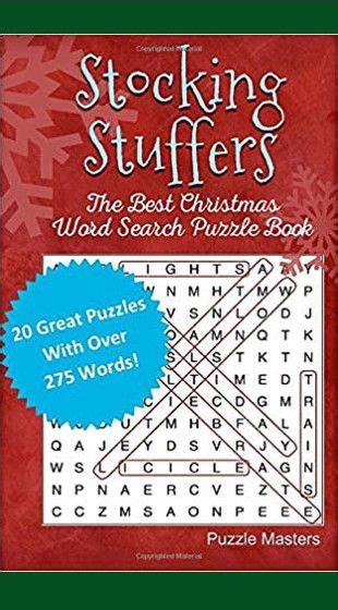 Special Christmas Edition Makes A Perfect Stocking Stuffer 20 Puzzles