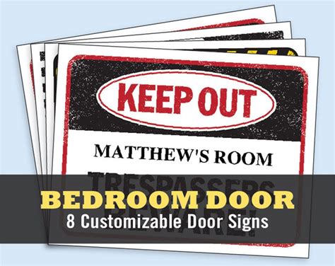 Printable Funny Bedroom Door Signs Funny Door Signs Fun