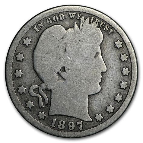 Buy 1897 S Barber Quarter Good Apmex