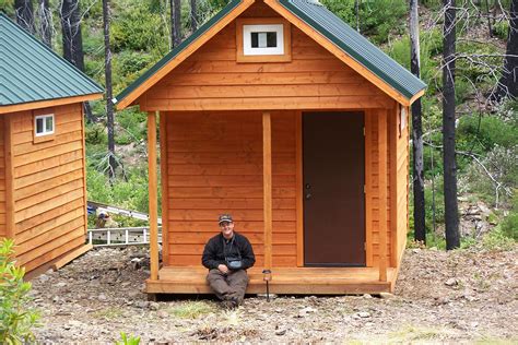 Small Log Cabins With Lofts Small Hunting Cabin Kits