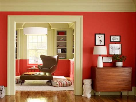 Best Red Interior House Paints Living Room Red Living Room Color