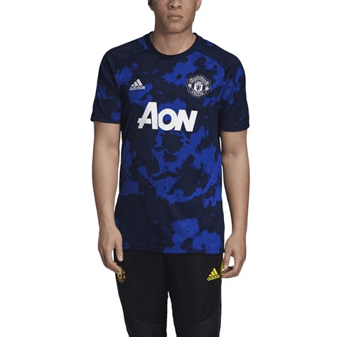 The manchester united home, away and third jerseys along with the training kits are available to order now. Adidas Manchester United Home Mens Pre-Match Jersey 2019 ...