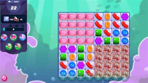 Candy Crush Saga Level 2697 No Boosters New Version🔄 Youtube