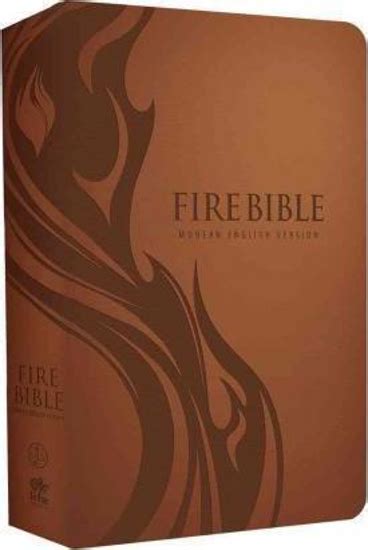 Mev Bible Fire Bible Modern English Leatherlike Christian Resource
