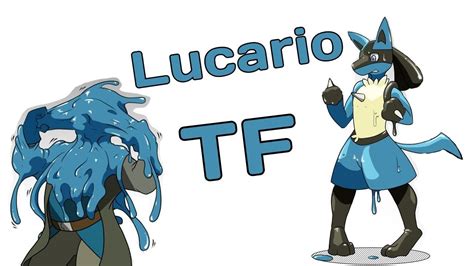 For contest dragon and dragoness tf warning! Lucario Transformation / Lucario TFTG - YouTube