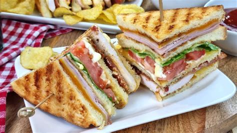 Top Imagen Receta De Club Sandwich Americano Abzlocal Mx