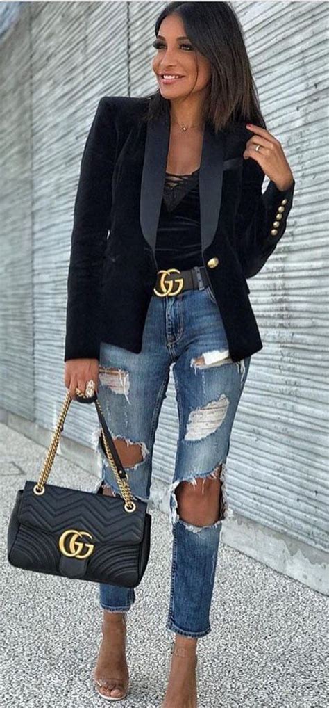 If you want a cheap gucci belt dupe, these are cute. 40+ Ultimate Fall Outfits To Inspire You | Winter fashion ...
