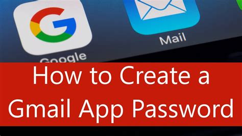 To help keep your account secure, use sign in with google to connect apps to your google account. How to Create a Gmail App Password (2020) - YouTube