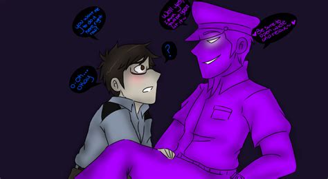 Five Nights At Freddys Jeremy X Purple Guy By Protoxicpeanutbread On Deviantart Vincent Fnaf