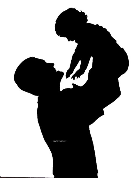 Download High Quality Fathers Day Clipart Silhouette Transparent Png Images Art Prim Clip Arts