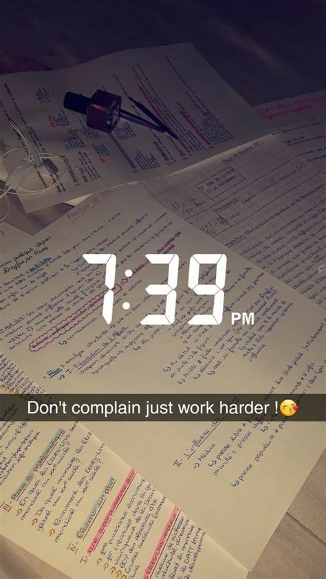 Pin By Mariee On °study Snapchat° School Motivation Exam Motivation