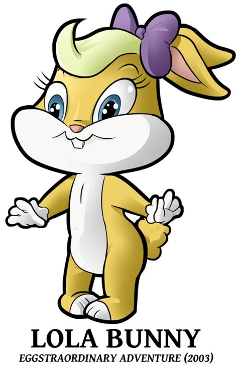 2003 Lola Bunny By Boscoloandrea Baby Cartoon Characters Baby
