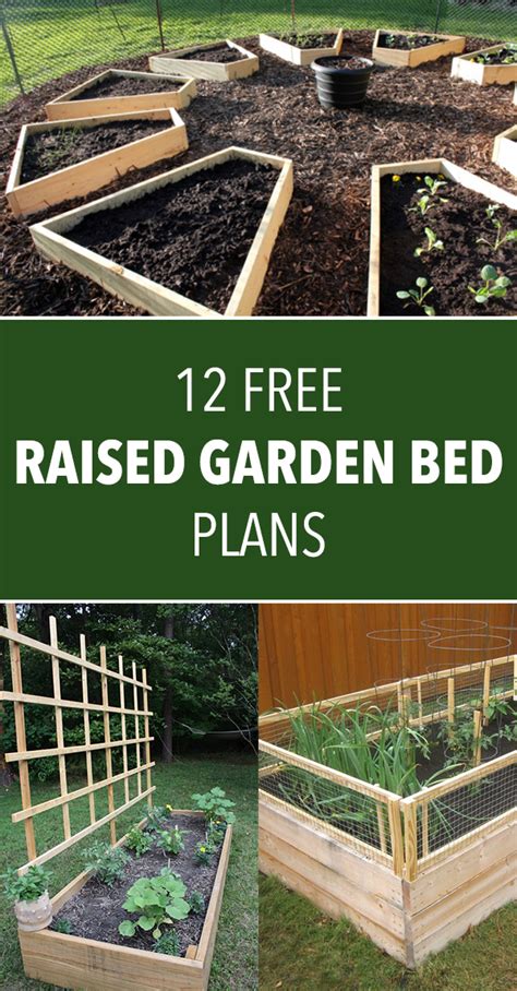 12 free raised garden bed plans diy roundup