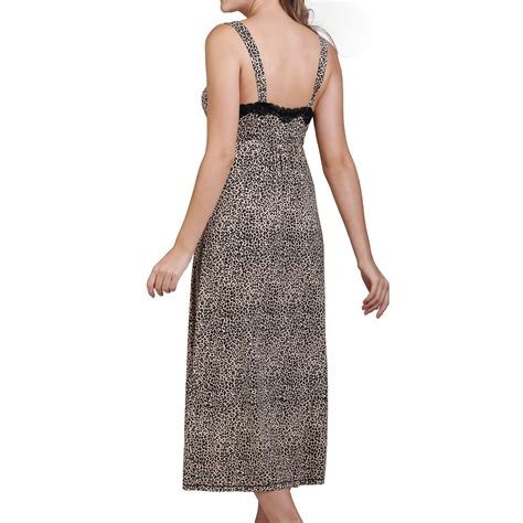 Leopard Print Nightgown Mystique Intimates