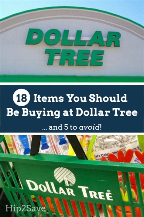 18 Things You Should Always Buy At Dollar Tree And 5 To Avoid Dollar