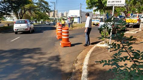 Avenida Francisco Junqueira é Interditada Por Tempo Indeterminado Para Obras Thmais