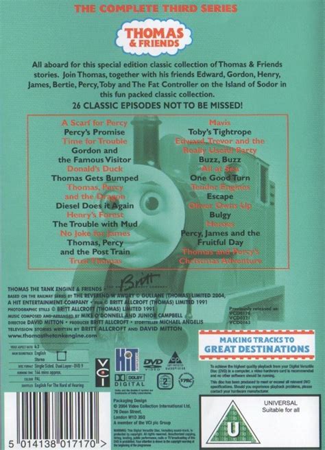 Classic Collection Series 3 Thomas And Friends Dvds Wiki Fandom
