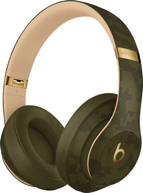 Beats By Dr Dre Beats Studio 3 Camo Over The Ear Headphones Forest