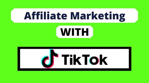 Affiliate Marketing With Tiktok Best Way With Real Examples Youtube