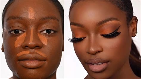 This Is The EASIEST And Simplest Nude Makeup Tutorial For Black Women Detailed YouTube