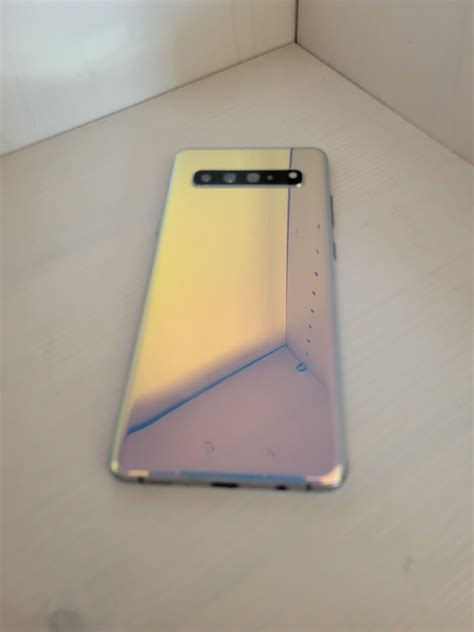 Samsung Galaxy S10 5g 256gb Crown Silver Verizon Single Sim 887276320748 Ebay