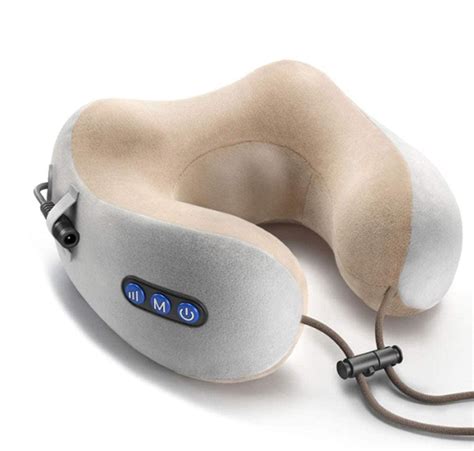 Mkl Innovations® U Shaped Kneading Neck Pillow Vibration Kneading Cervical Pillow Portable Waist