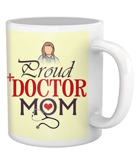 Tiedribbons Proud Doctor Mom Coffee Mug White Buy Online At Best