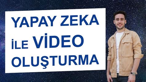Yapay Zeka ile Video Oluşturma Resmi Konuşturma YouTube