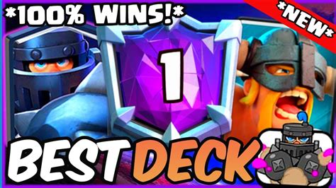 Best Mega Knight Deck To Get Easy Wins In Clash Royale Youtube