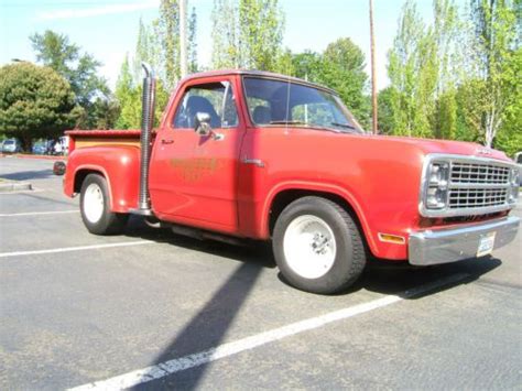 Purchase Used 79 Dodge Lil Red Express Truck In Seattle Washington