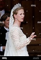 Princess Nathalie of Sayn-Wittgenstein-Berleburg arrives for her ...